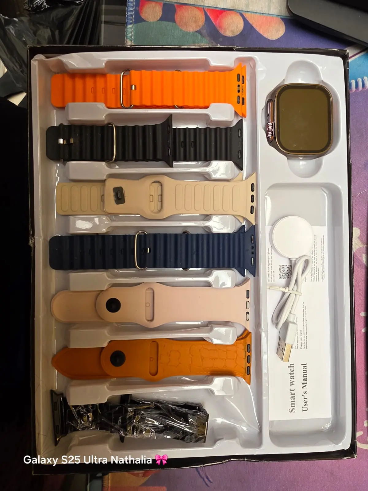 Smart Watch Ultra 3 con llamadas Bluetooth y correas intercambiables - Controla tu salud y responde llamadas desde la muñeca