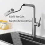 Griferia de cocina monocomando extraible de acero gris cepillado - facilita el lavado diario y optimiza el flujo de agua - Imagen 4