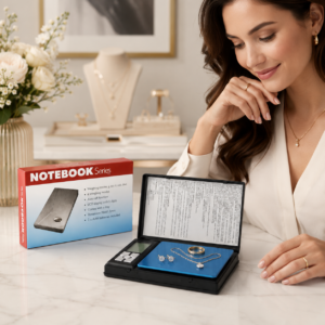 Set x2 Balanza digital de precisión para joyería y laboratorio - Obtén mediciones exactas en cualquier lugar
