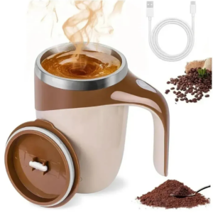 Taza Magnética Recargable con Agitación Automática - Mezclas tus bebidas al instante sin usar cucharas