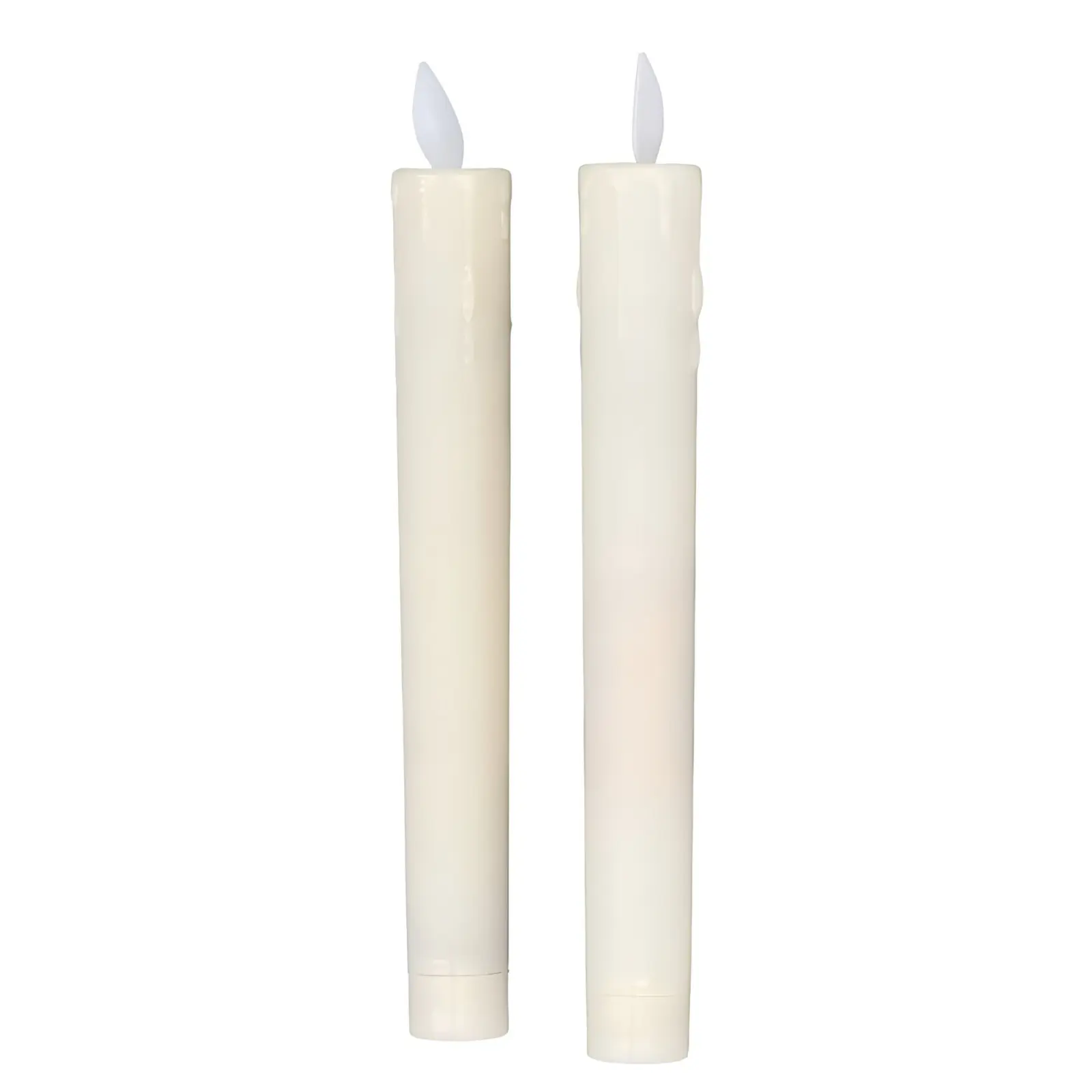 Vela Larga Led Efecto Real X2 Und Decora - Imagen 3