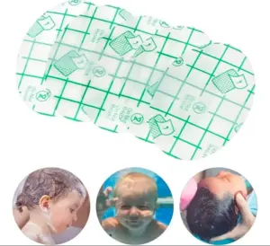 Set x2 Pack 10 Parches Impermeables para Oídos de Bebés - Protege del agua durante el baño