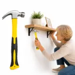 Martillo de uña de acero forjado con mango ergonómico - facilita reparaciones y trabajos de carpintería con máxima precisión - Imagen 7