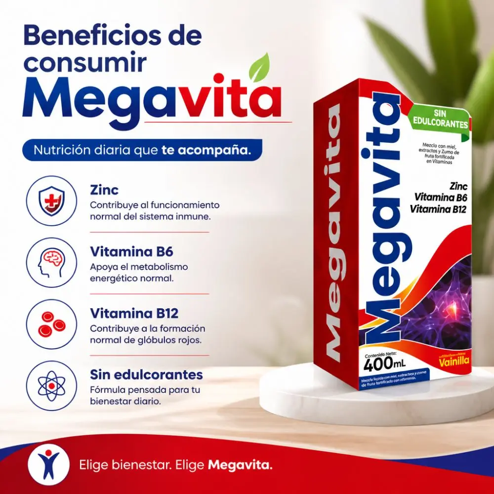 Megavita Vainilla (400 Ml) - Imagen 3