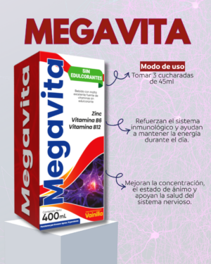Megavita Vainilla (400 Ml)