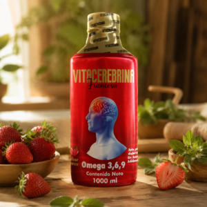 Set x2 Vitacerebrina Francesa Jarabe 1000 ml con sabor a fresa - complementa tu nutrición diaria y bienestar