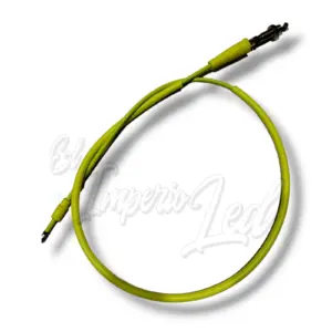 Guaya de acelerador universal de 1/4 para moto con longitud de 110 cm - mejora la respuesta y precisión al acelerar