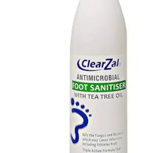 Set x2 Limpiador antimicrobiano para pies con árbol de té - Elimina hongos y neutraliza malos olores