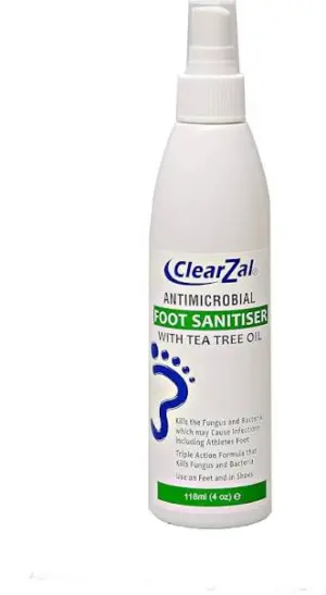 Set x2 Limpiador antimicrobiano para pies con árbol de té - Elimina hongos y neutraliza malos olores