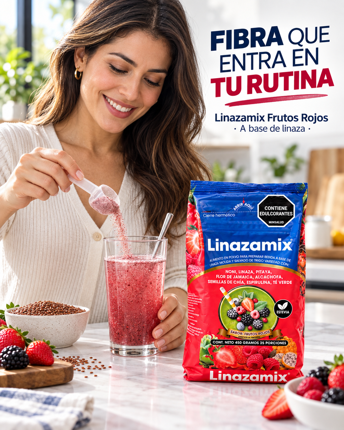 Linazamix X2 Frutos Rojos