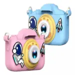 Cámara digital infantil A417 con funda de astronauta - estimula la creatividad y captura momentos especiales