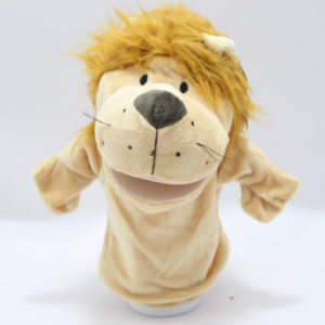 Set x2 Títere de mano de peluche con diseño de animales para niños - estimula la creatividad infantil y facilita la expresión oral