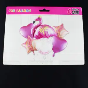 Set de Globos Flamengos X6 Pcs