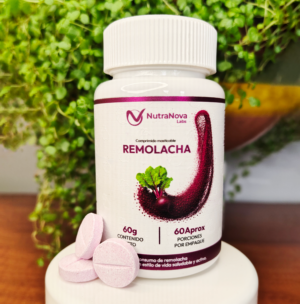 Suplemento de remolacha masticable para circulación y energía - Apoya tu salud cardiovascular y mejora el rendimiento físico diario