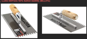 Llana Dentada 5876 Mango Madera Bellota