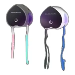 Set x2 Esterilizador de cepillos UV con luz ultravioleta - Elimina bacterias y organiza tus accesorios capilares
