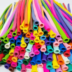 Set x3 Globo de látex profesional calibre 260 para figuras - Crea esculturas resistentes y detalladas