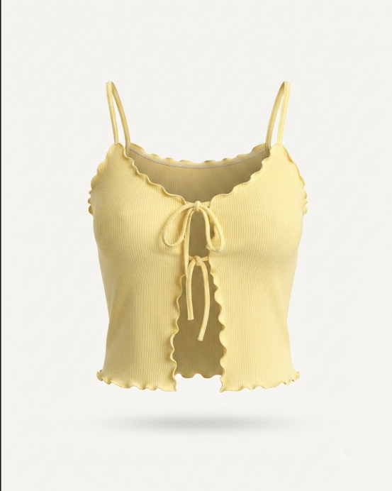 Blusa Top de Tirantes BLANCO - Imagen 3