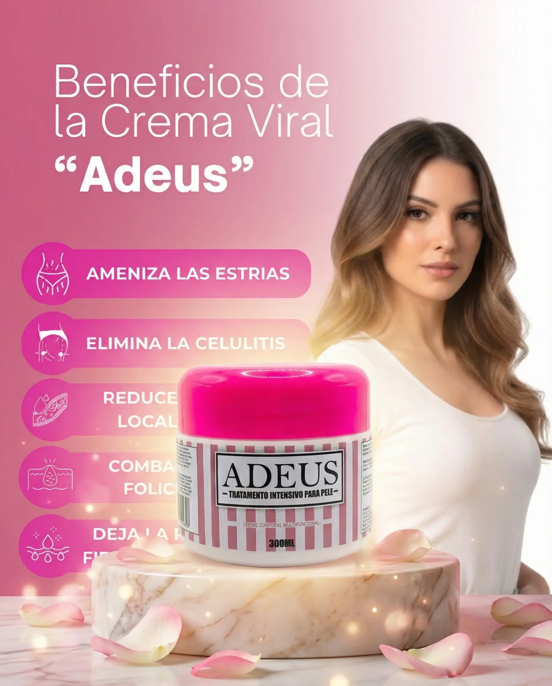 Adeus Intensive Skin 300Ml - Imagen 2