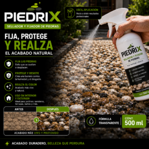 Set x2 Piedrix - Sellador y Fijador de Piedras
