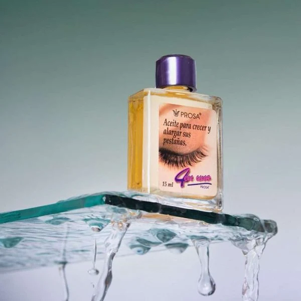 Aceite Natural para Pestañas Prosa con Extractos Botánicos - Nutre y fortalece tus pestañas profundamente cada noche