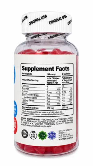 Magnesium Citrate Gummies Kids