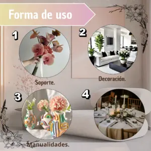 Florero Nórdico Minimalista de Cerámica Blanca 21 cm - Transforma tus espacios con un estilo moderno y elegante