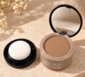 Set x3 Polvo para cabello con esponja para disimular entradas - Oculta zonas con poca densidad capilar y define los bordes