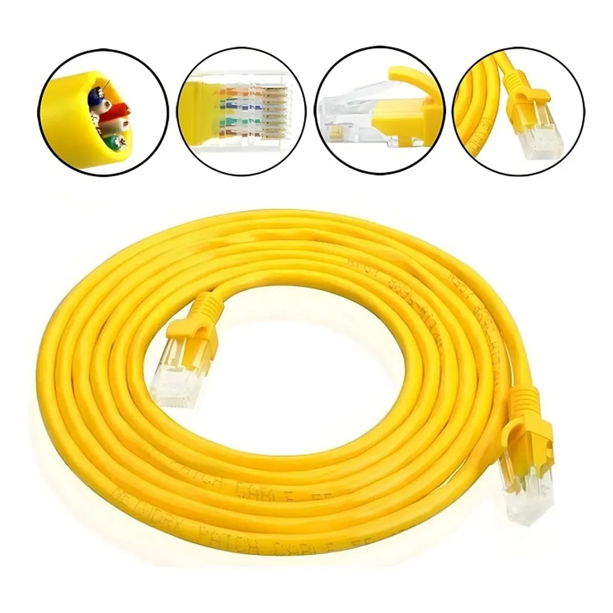 Cable de Red Patch Cord 10 Metros Seisa - Imagen 4