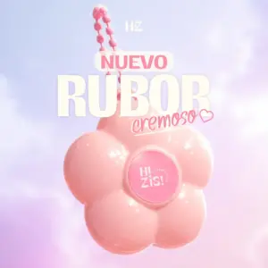Rubor en Crema Mousse Hizis Cosmetics Hz