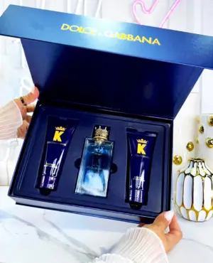 Kit de Regalo K By Dolce & Gabbana de tres piezas - Proyecta una sofisticación masculina absoluta