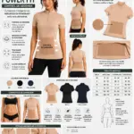 Camiseta moldeadora deportiva de cuello alto con control abdominal - estilizas tu figura y mejoras tu postura durante los entrenamientos diarios