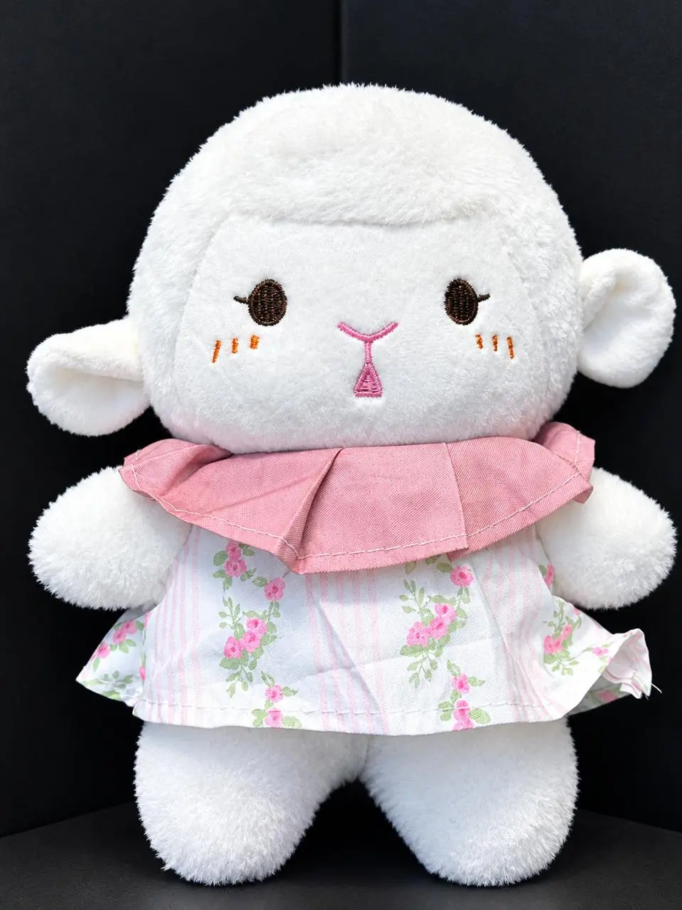 Peluche Conejita con Vestido Floral 22Cm - Imagen 2