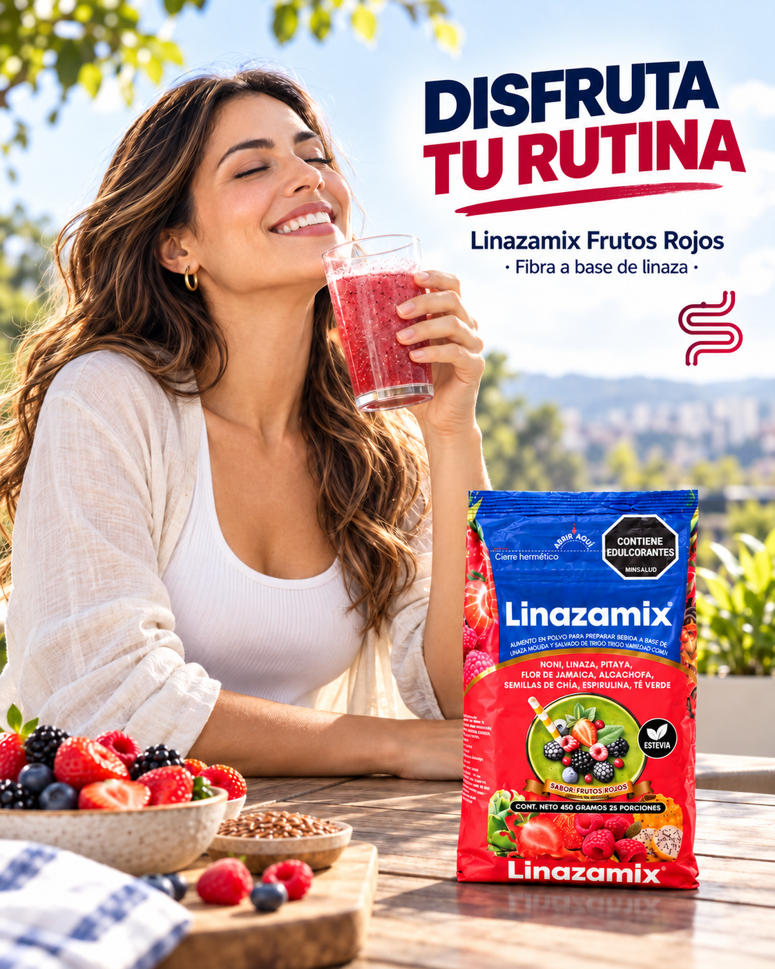 Linazamix X2 Frutos Rojos - Imagen 2