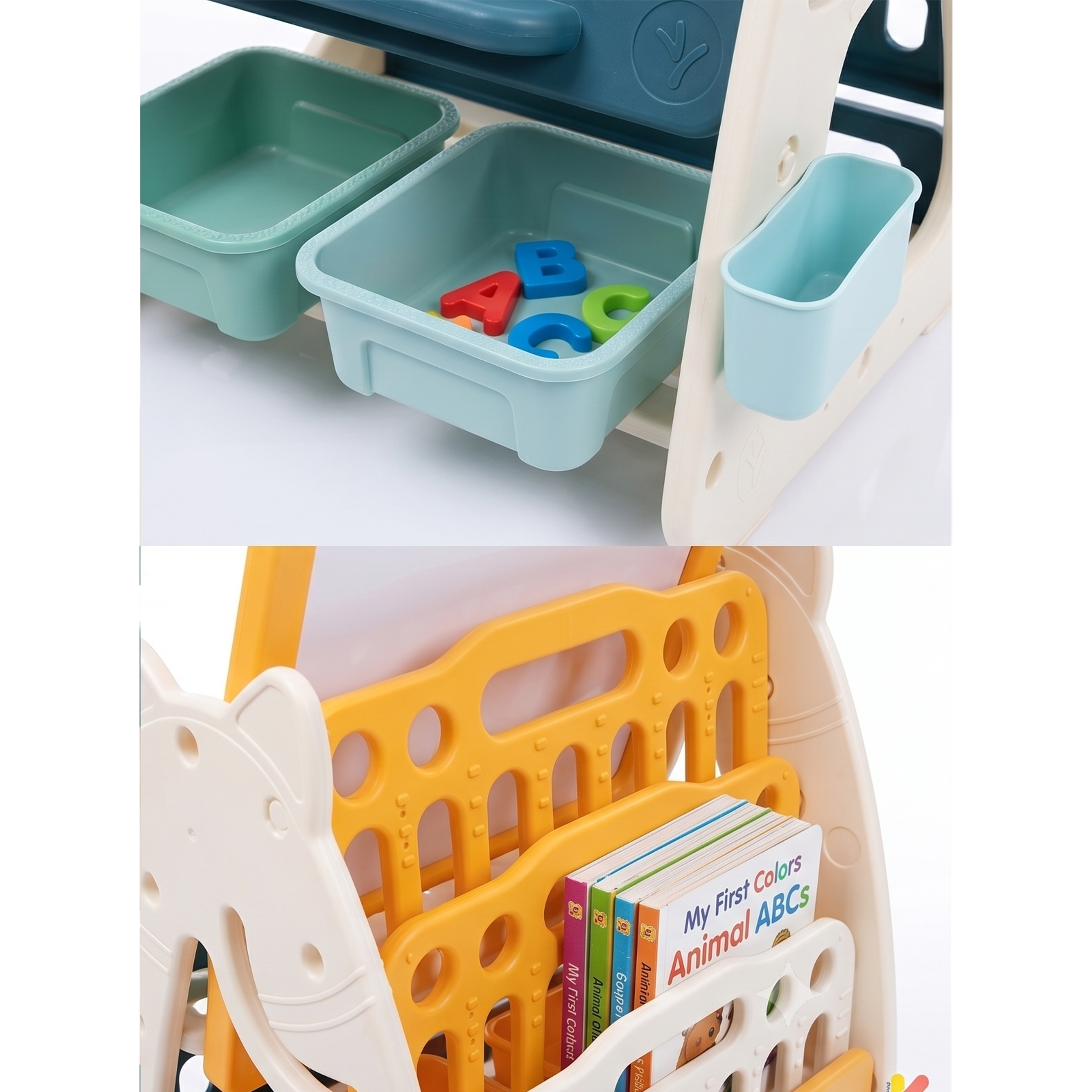 Tablero con Biblioteca 80X40