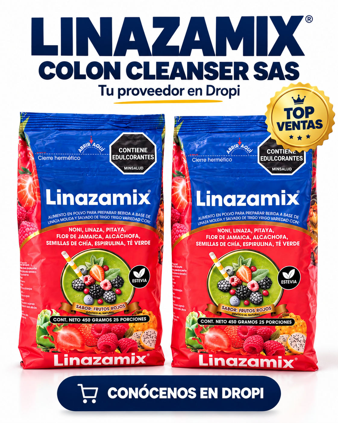 Linazamix X2 Frutos Rojos - Imagen 3