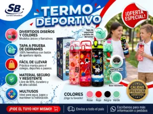 Termo Deportivo 1000 Ml