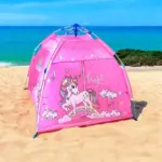 Carpa automática para niños plegable y ligera - Fomenta la creatividad y diversión infantil