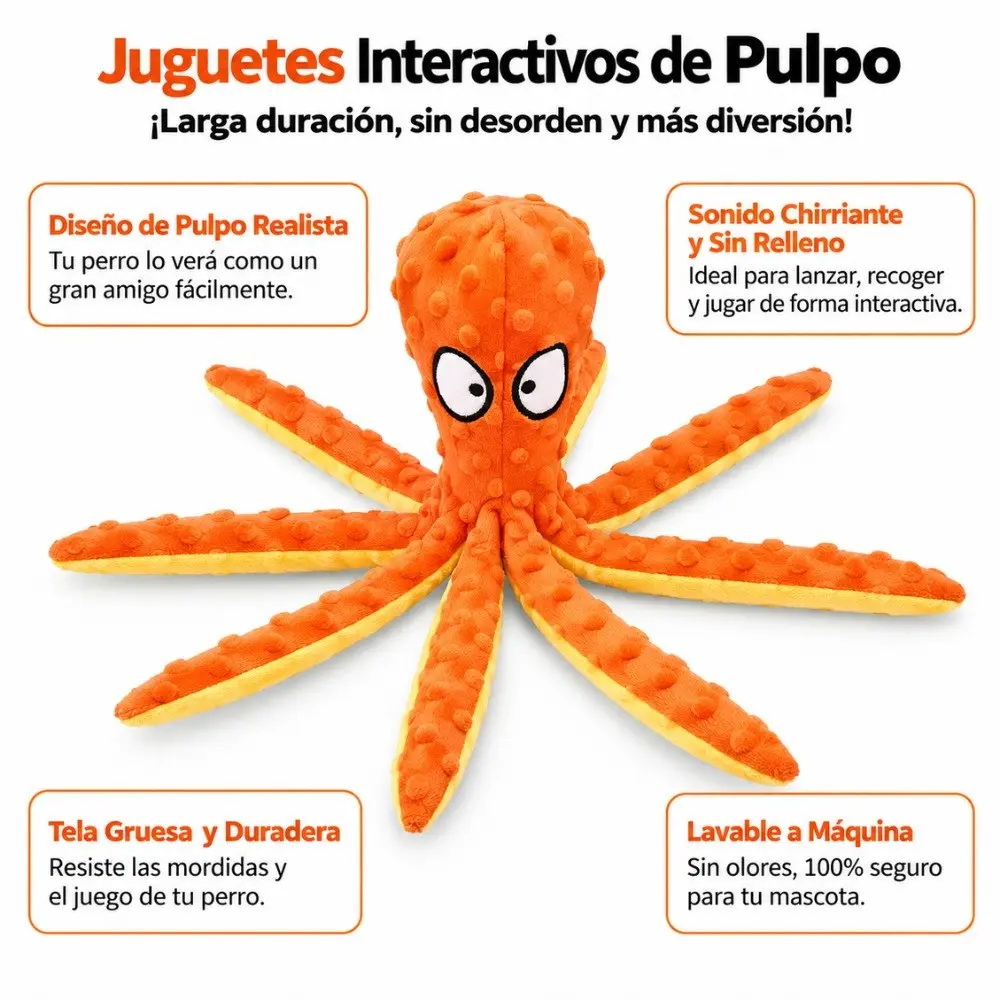 Peluche Juguete Interactivo para Mascota - Imagen 2