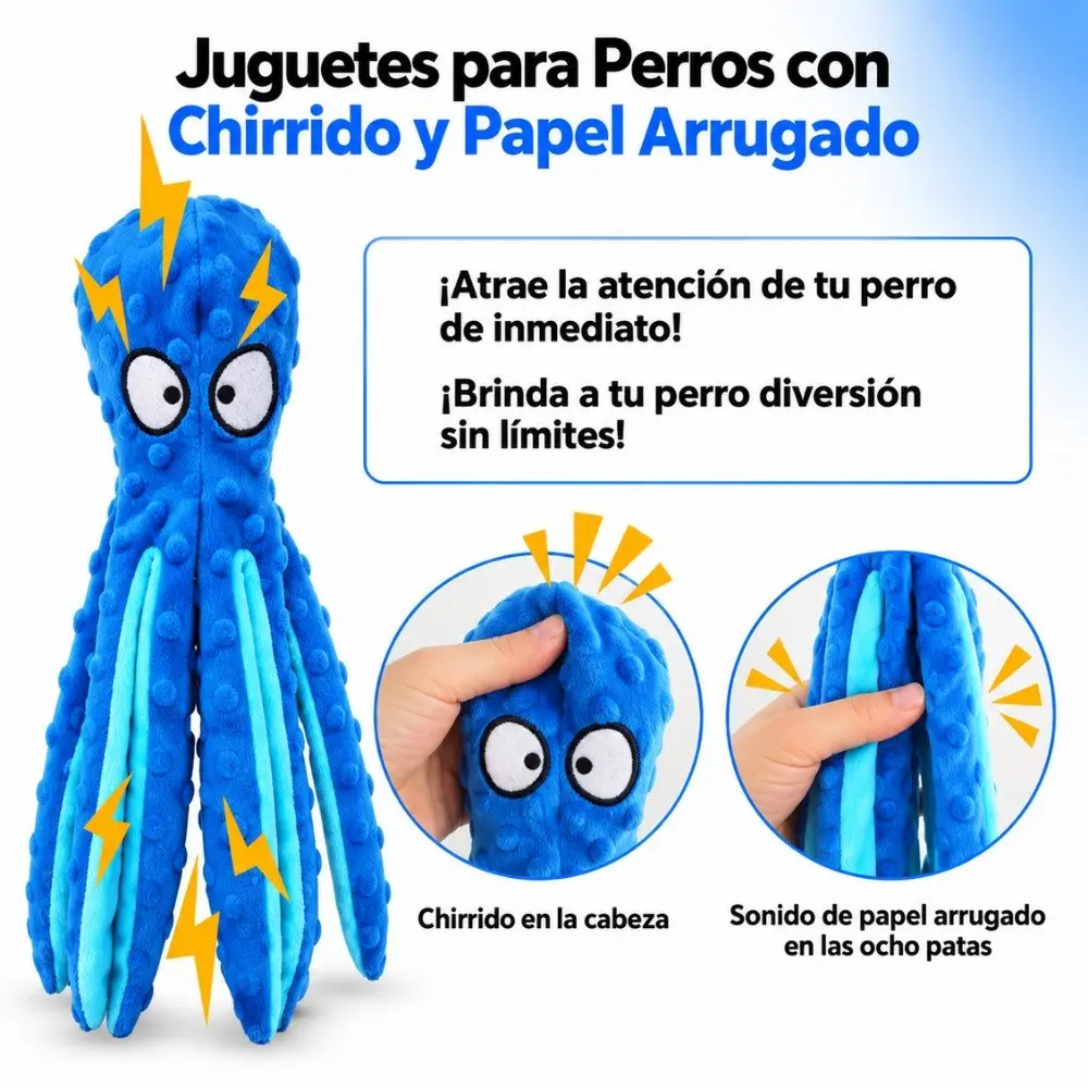 Peluche Juguete Interactivo para Mascota - Imagen 3