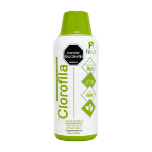 Bebida líquida de clorofila con menta Fitovit 1000 ml - Complementas tu hidratación diaria sin azúcares añadidos