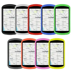 Funda Protectora Roja para Garmin GPS Ciclismo - Absorbe impactos y evita rayones en tu dispositivo