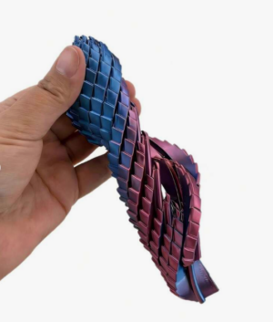 Set x3 Huevo de dragón antiestrés articulado sensorial flexible - Alivia la tensión diaria y estimula la concentración