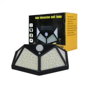 Lámpara de Pared Solar de 100 Led