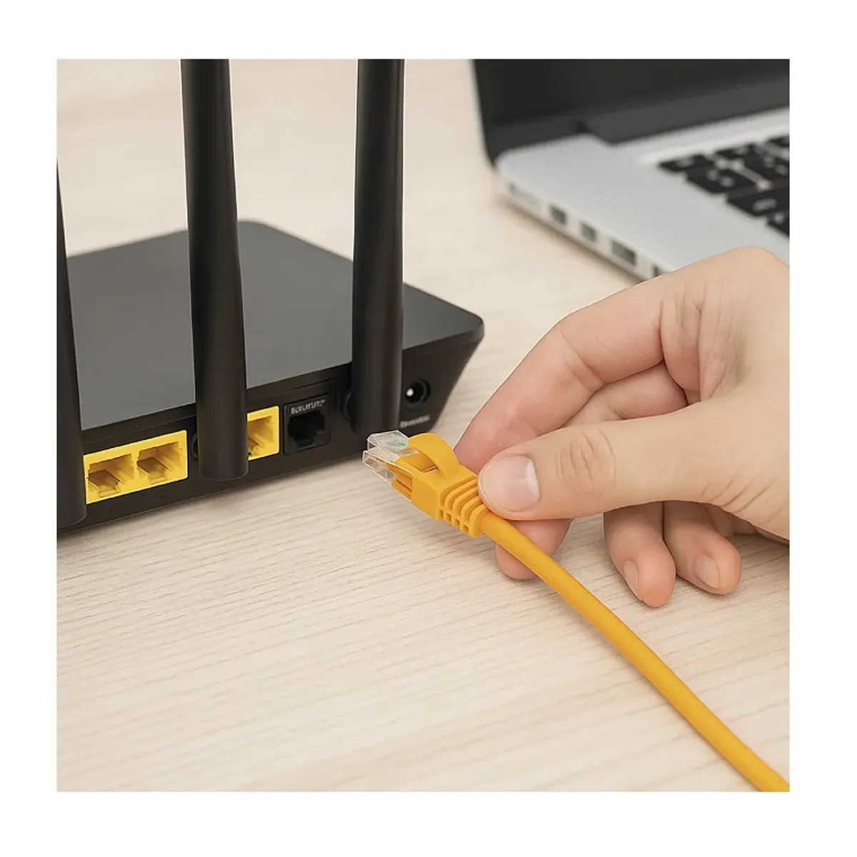 Cable de Red Patch Cord 10 Metros Seisa - Imagen 3