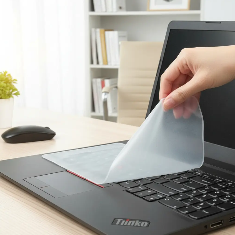 Membrana Protectora Silicona para Teclado de 15 Pulgadas - Evita daños por líquidos y polvo - Imagen 3