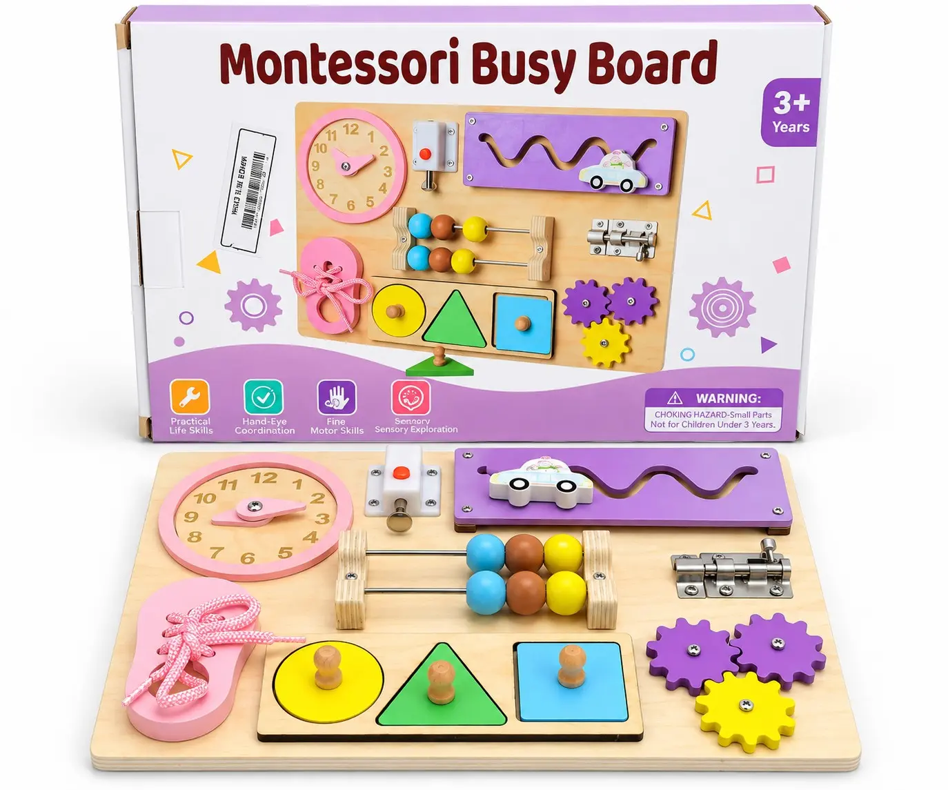 Tablero Montessori Busy Board