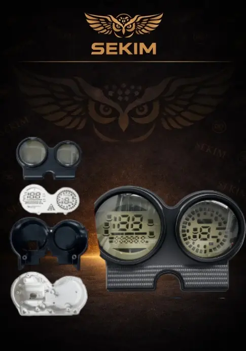 Kit Tapa Velocimetro Digital Nkd Sekim - Protege contra humedad y sol