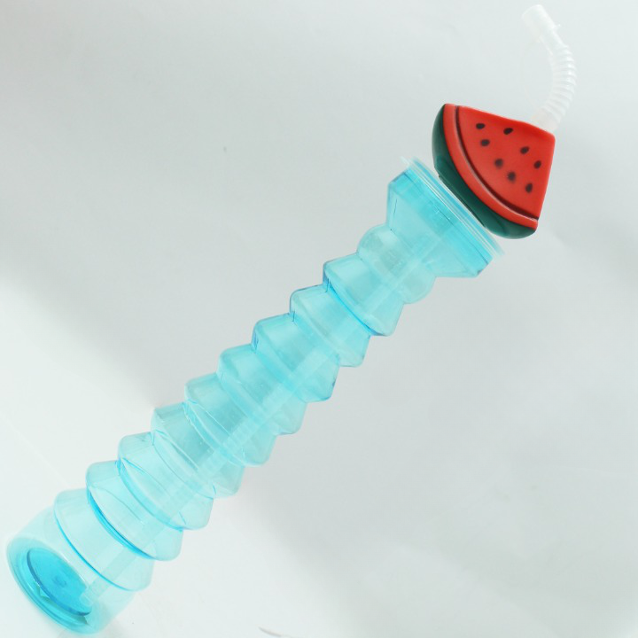 Termo con Pitillo Largo Estilo Frutas - Imagen 5