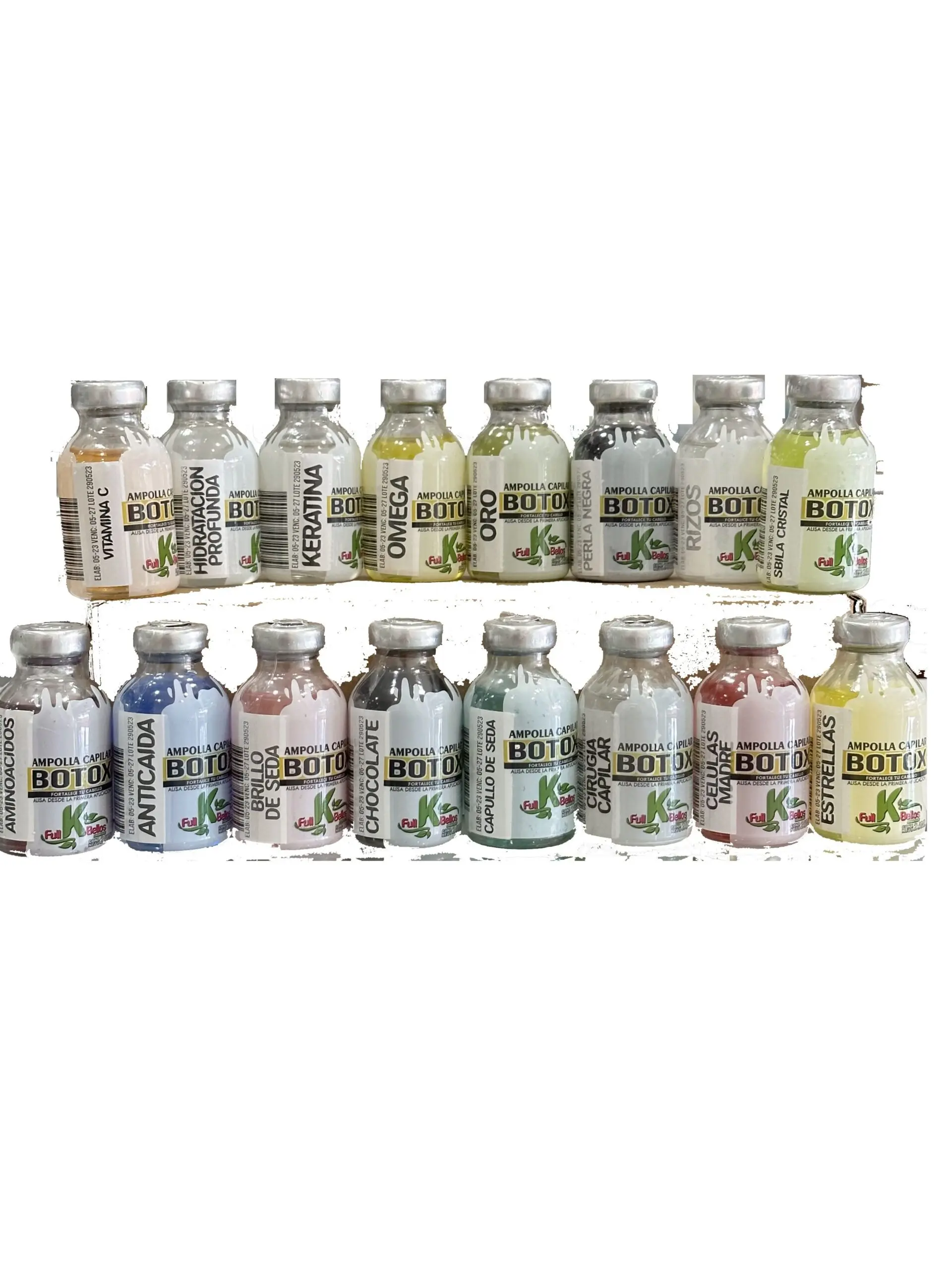 Ampolla de botox capilar nutritivo Kb - Revitaliza y repara tu cabello profundamente